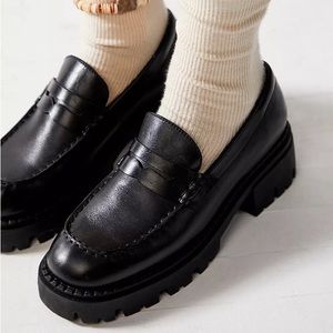 Free people Lyra lug sole loafer